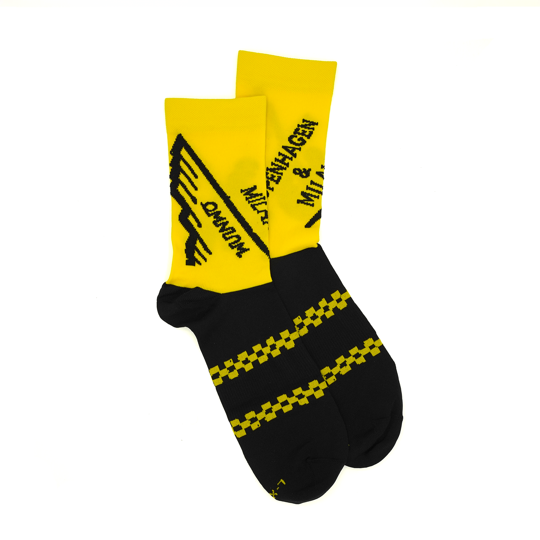 chaussettes-cinelli-x-omnium-supercargo-jaune image 1