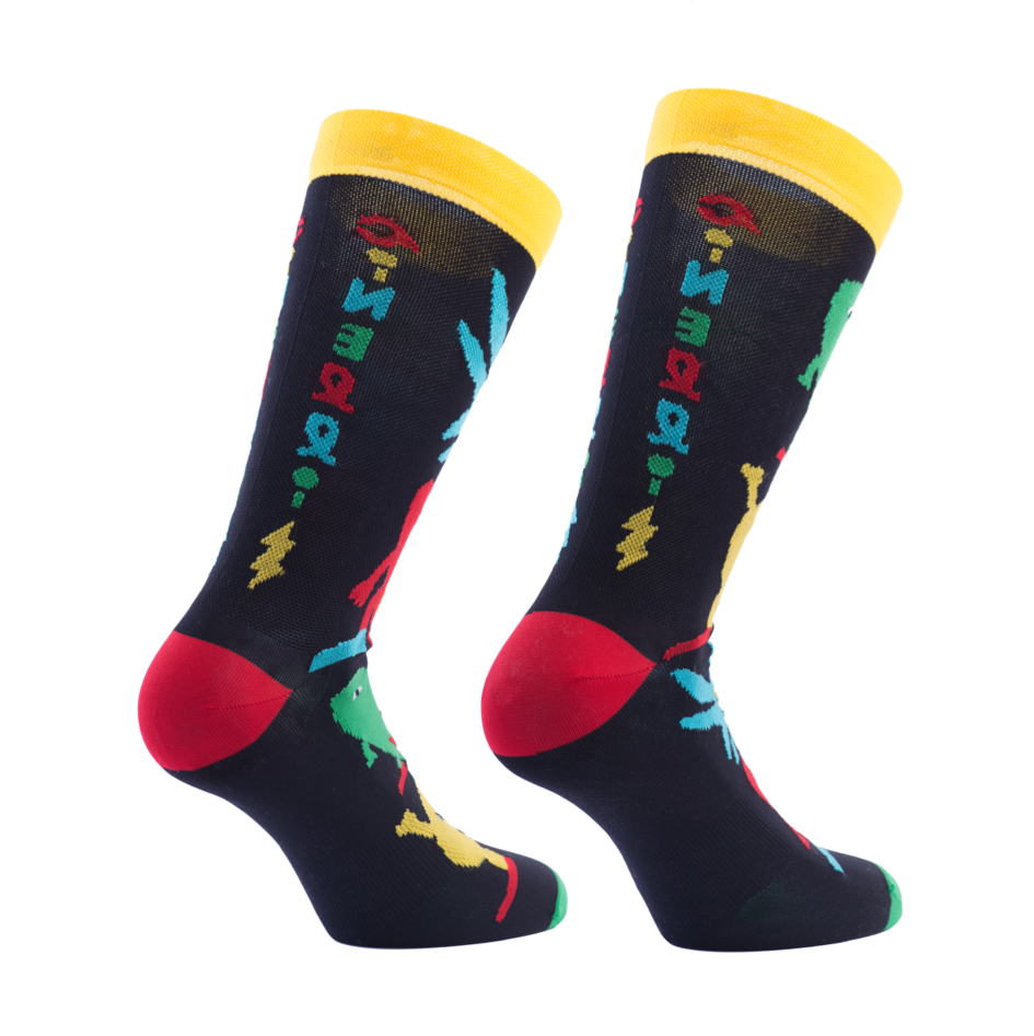 cinelli-sammy-binkow-best-friends-chaussettes-cyclisme image 1