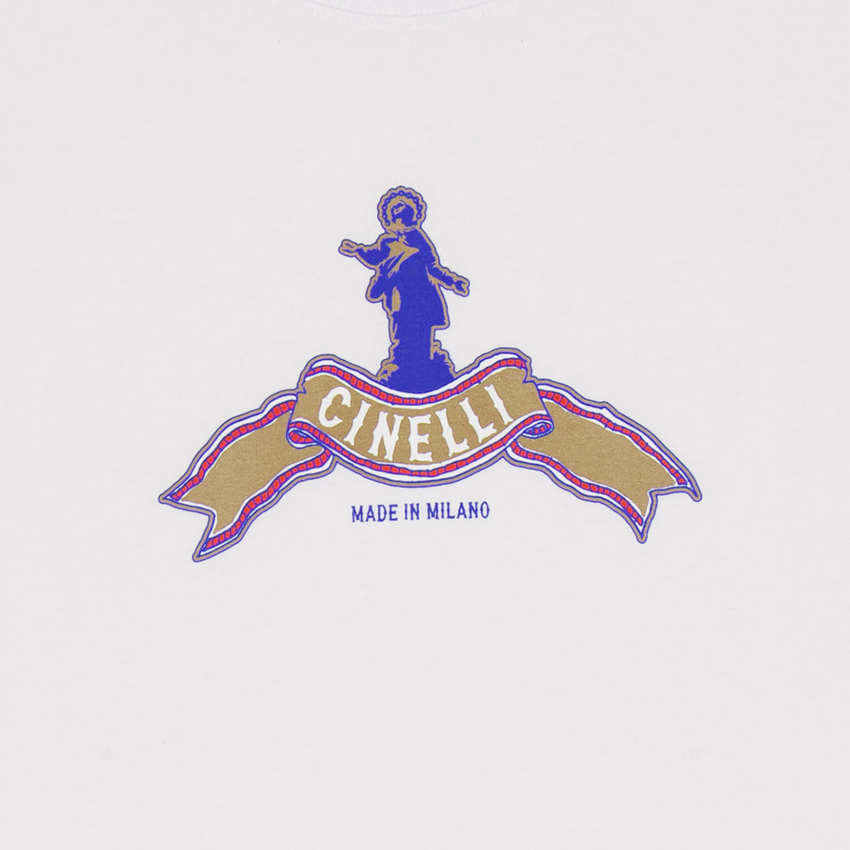 cinelli-madonnina-t-shirt-blanc image 2