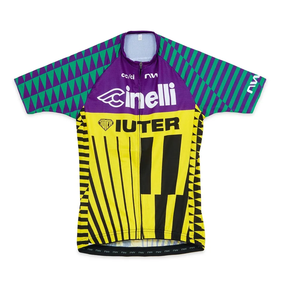 cinelli-circolo-ciclistico-iuter-woman-maillot-femme-manches-courtes image 1