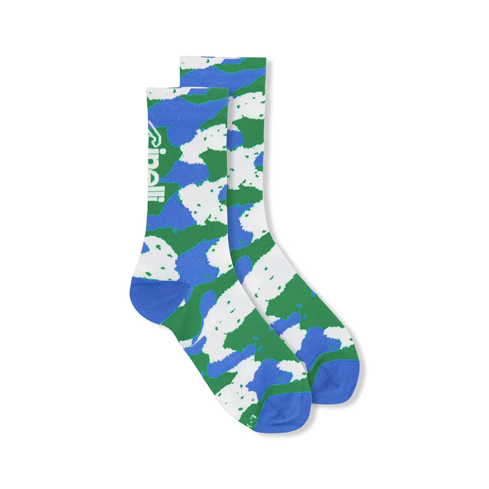 cinelli-chaussettes-cyclisme-global-cycling-vert image 1