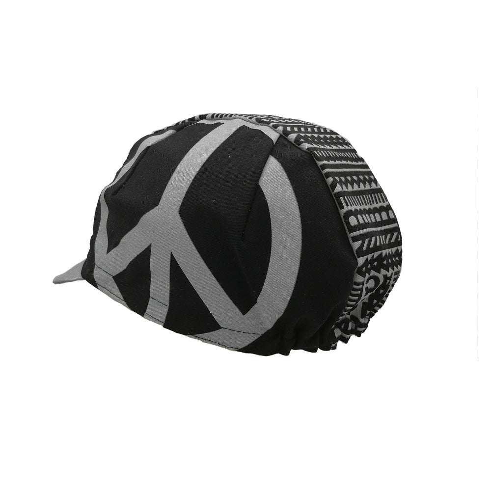 cinelli-cap-peace-black-casquette-cycliste image 2
