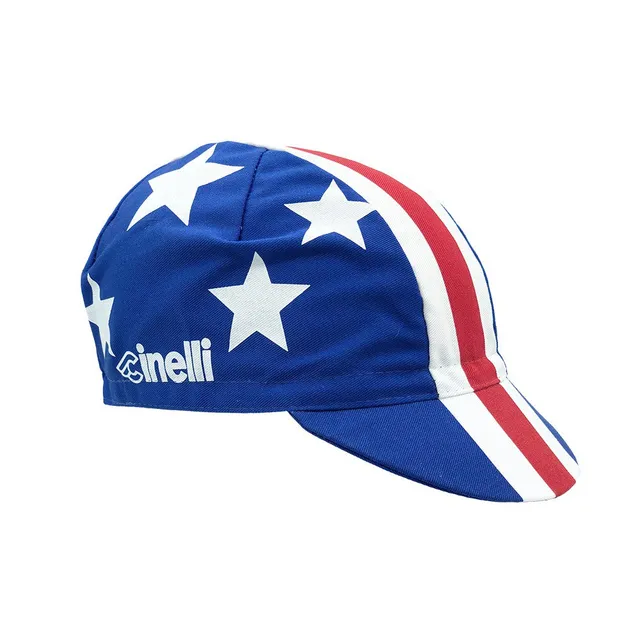cinelli-rider-collection-casquette-cycliste-nelson-vails-stars-and-stripes image 1