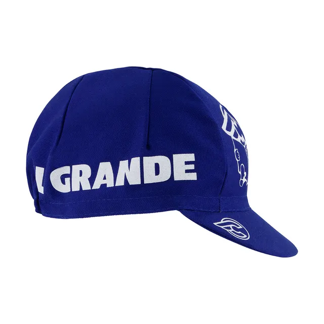 cinelli-cap-cultura-blue-casquette-cycliste-made-in-italy image 1