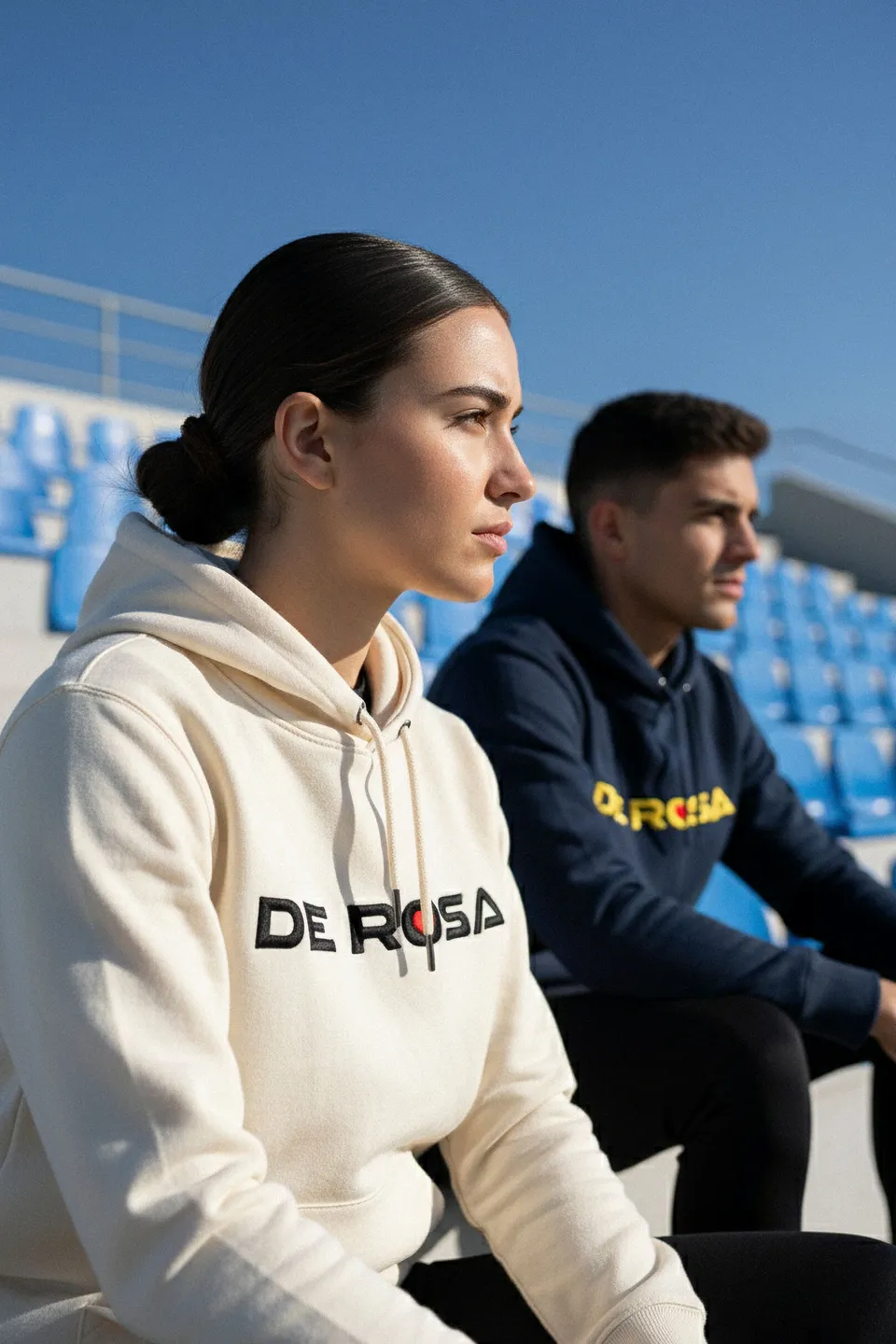 de-rosa-classic-hoodie-sweat-capuche-heritage image 1