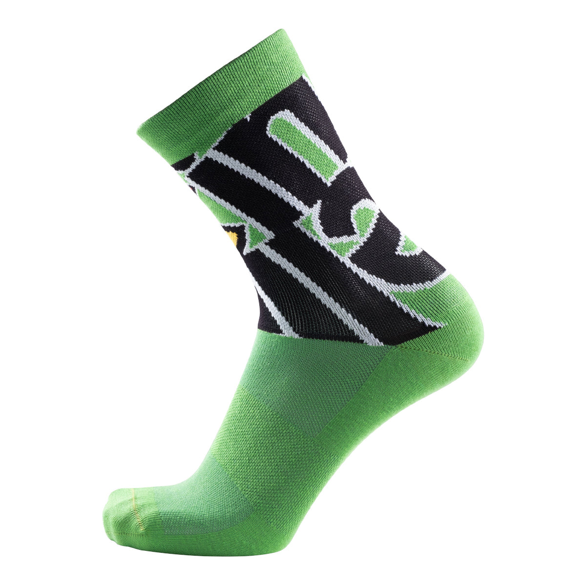 cinelli-socks-tempo-nemo-slime-green-chaussettes-hiver-19cm image 2