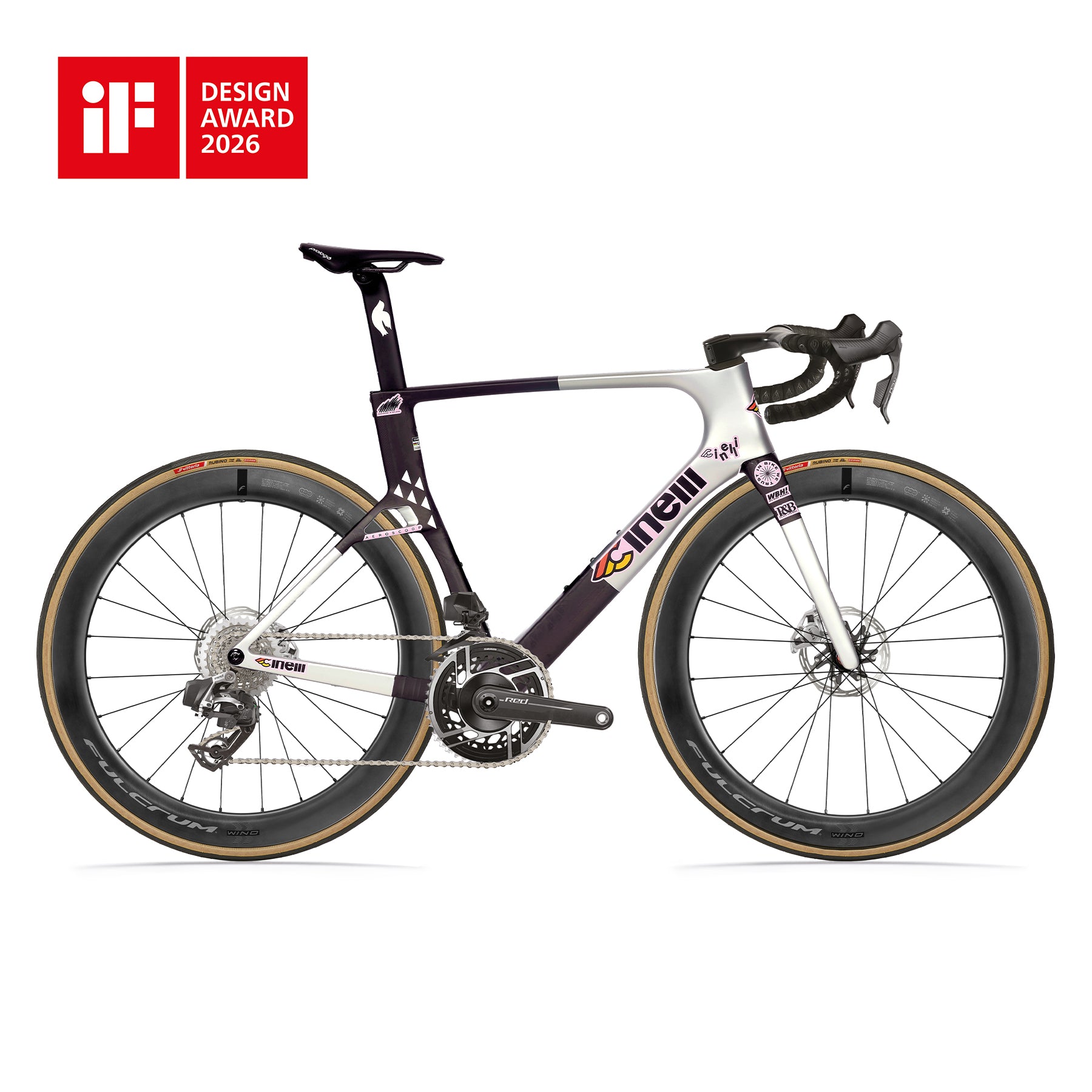 cinelli-aeroscoop-sram-red-axs-v-lo-route-carbone-a-ro image 1