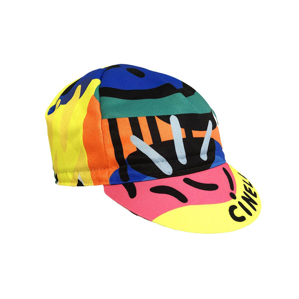 cinelli-art-program-casquette-cycliste-deep-love-dive-par-tarsila-schubert image 1