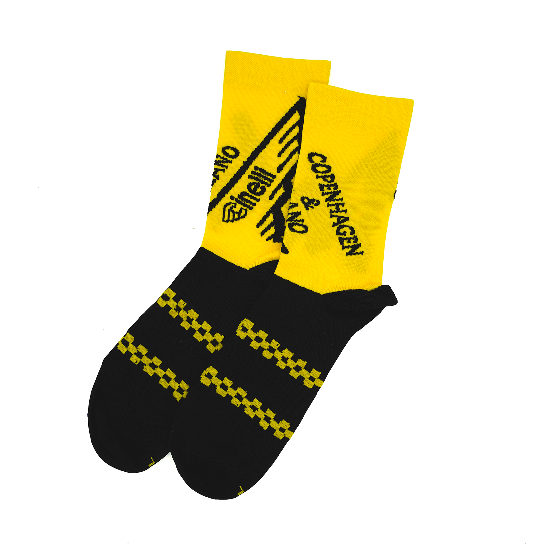 chaussettes-cinelli-x-omnium-supercargo-jaune image 2