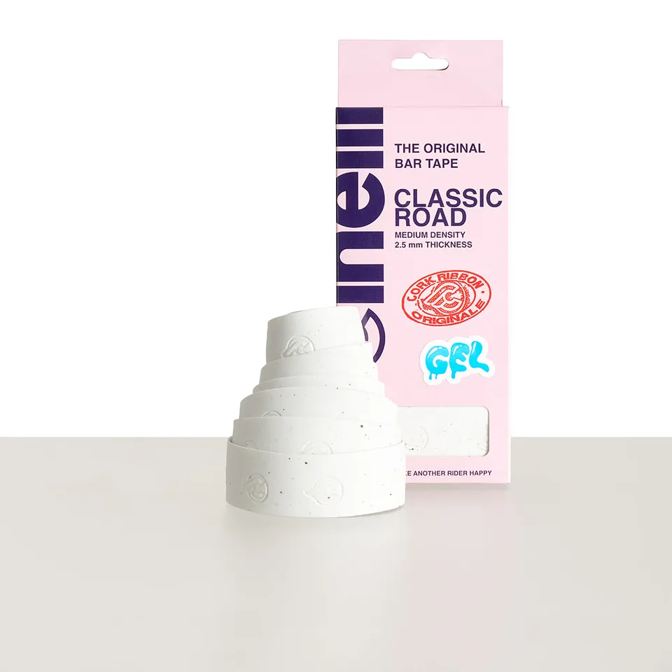 cinelli-classic-road-cork-gel-ruban-de-cintre-v-lo-route-blanc-2-5-mm image 1