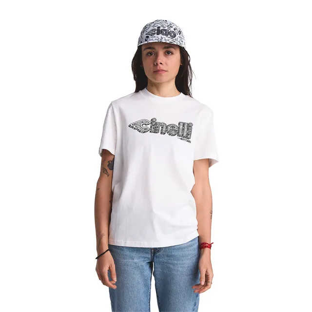 cinelli-shred-life-t-shirt-chas-christiansen-blanc image 1