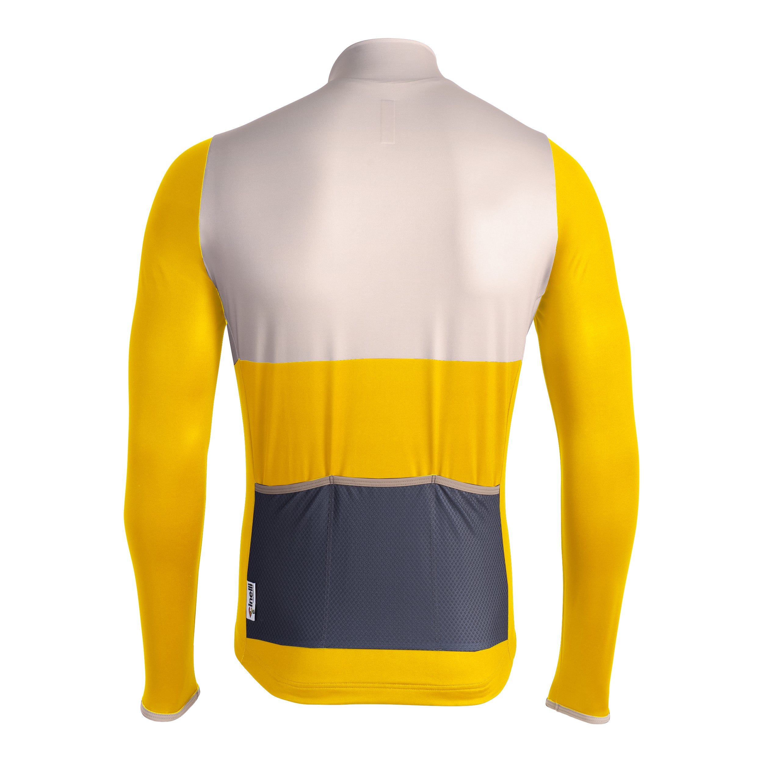 cinelli-tempo-yellow-block-maillot-cyclisme-t-ultral-ger image 3