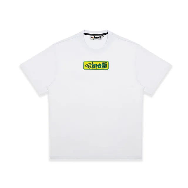 cinelli-t-shirt-cactus-white-coton-bio-lourd image 1