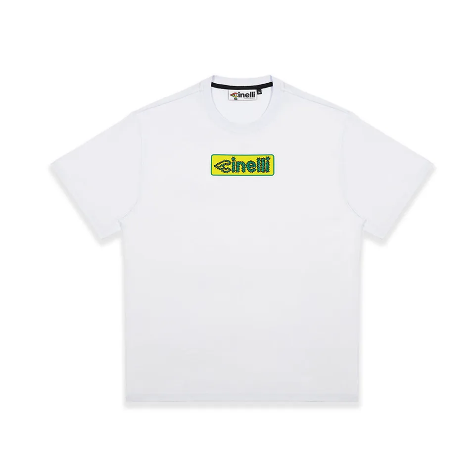 cinelli-t-shirt-cactus-white-coton-bio-lourd image 1