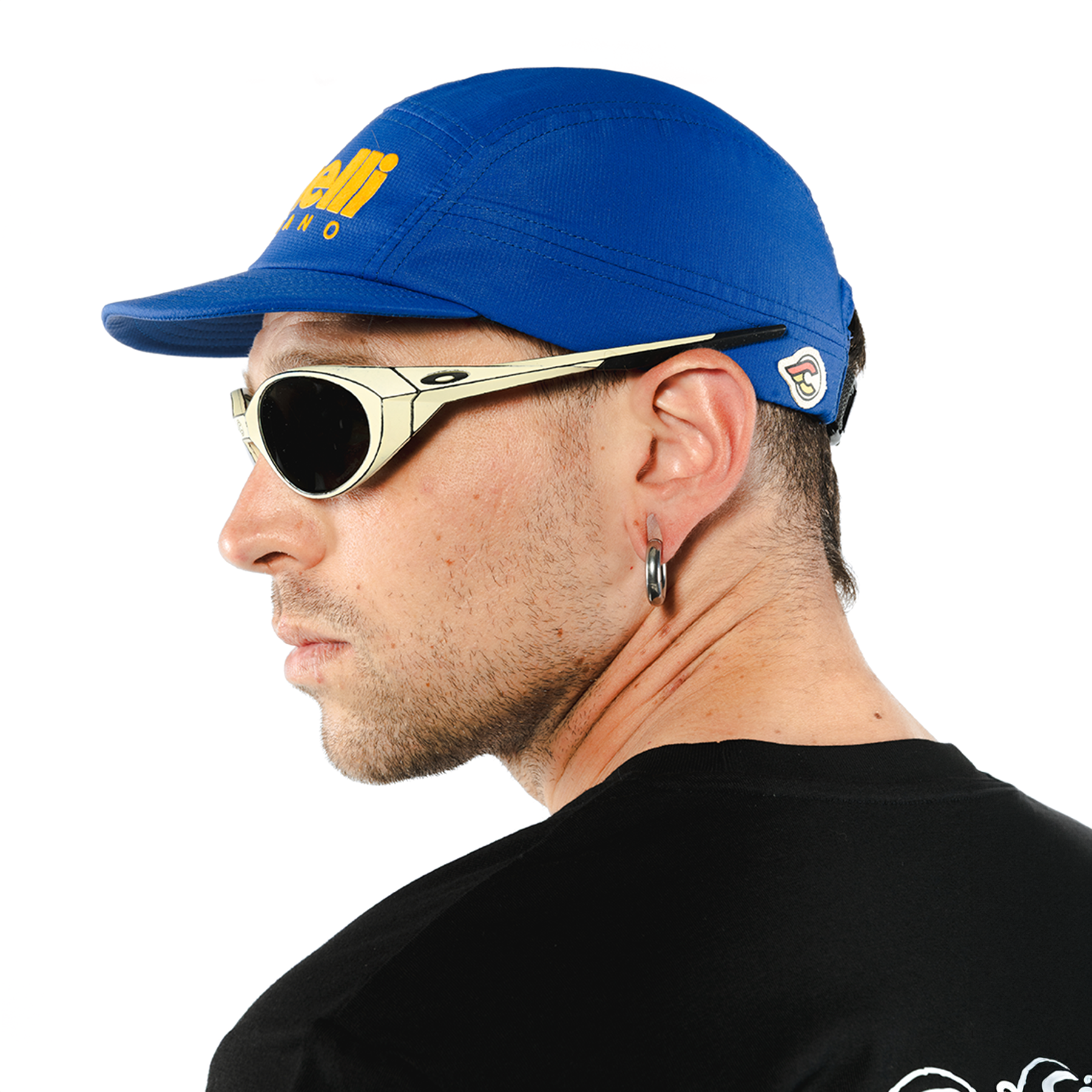 cinelli-tutto-tech-cap-milano-blue-casquette-cycliste-technique image 3