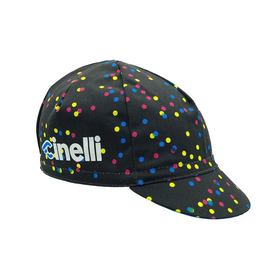 cinelli-caleido-dots-cap-casquette-cycliste image 1
