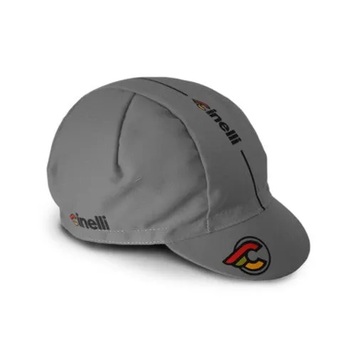 cinelli-supercorsa-cap-titanium-grey-casquette-cycliste image 1