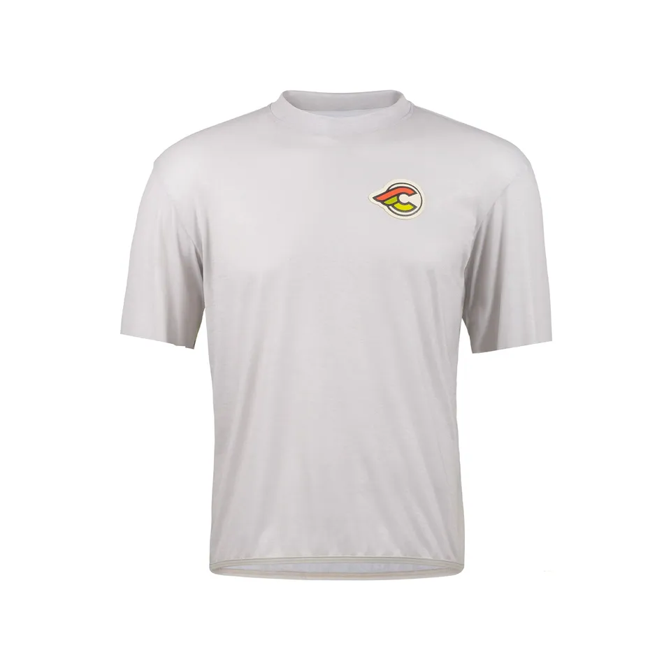 cinelli-tempo-5-tech-tee-gris-t-shirt-technique image 1