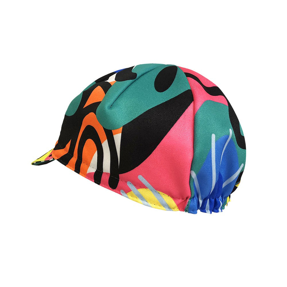 cinelli-art-program-casquette-cycliste-deep-love-dive-par-tarsila-schubert image 2