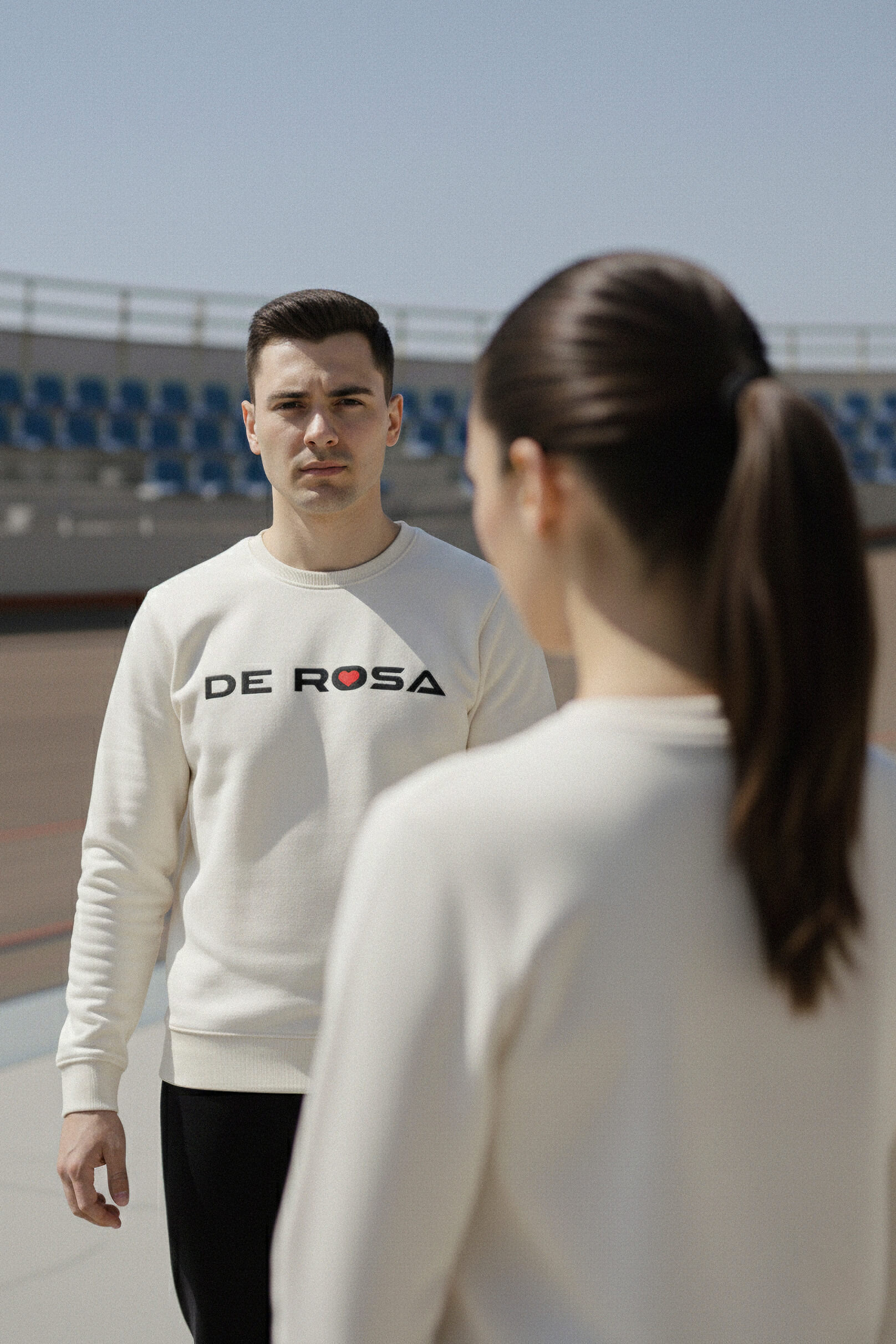 de-rosa-sweatshirt-crewneck-brod-coton-bio image 4