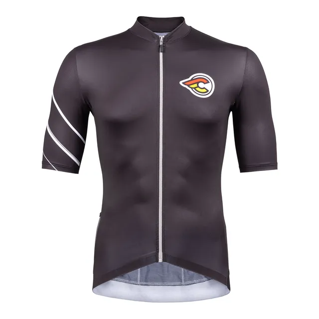 cinelli-tempo-nemo-black-maillot-cyclisme-mesh-homme image 1
