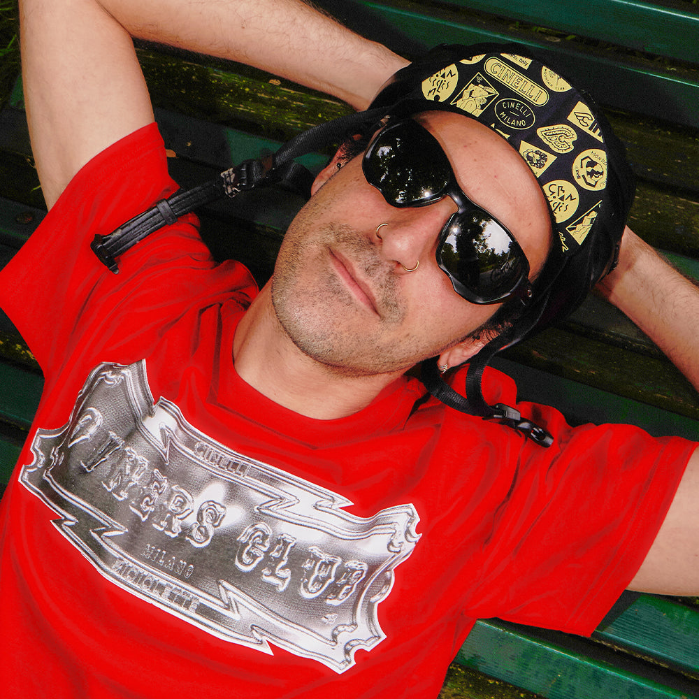 cinelli-t-shirt-owners-club-red-t-shirt-coton-bio image 3