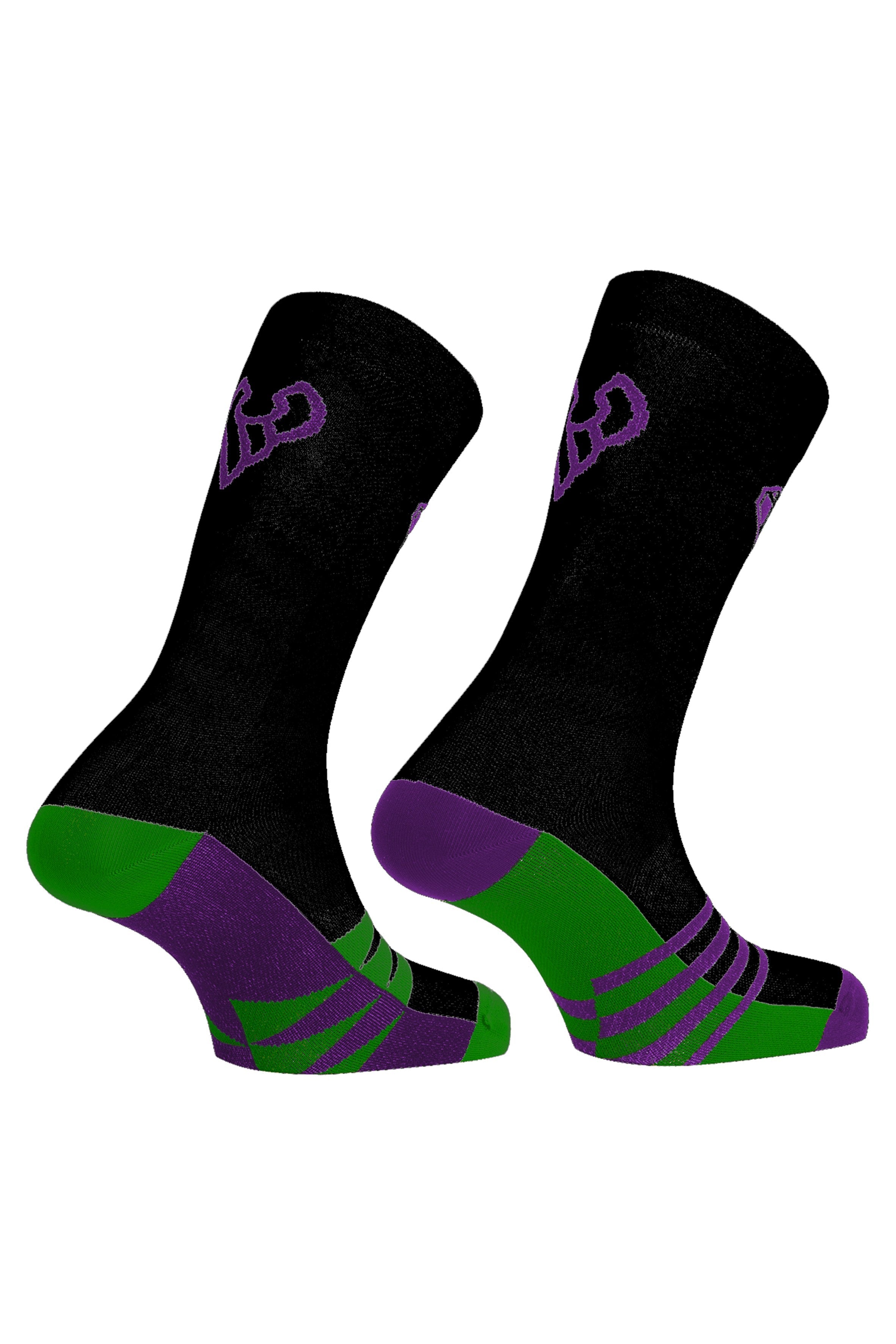 cinelli-circolo-ciclistico-iuter-chaussettes-noir image 1