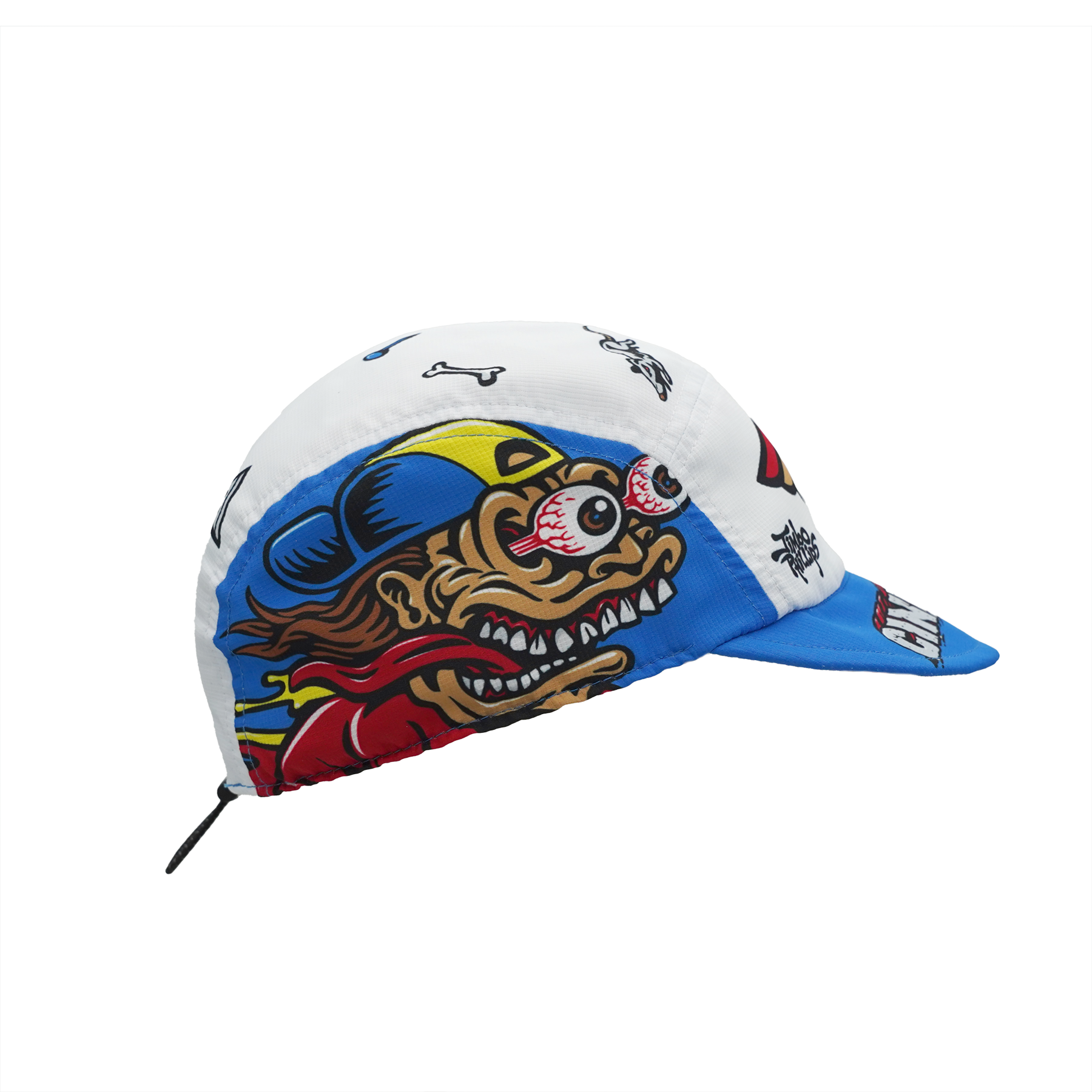 cinelli-casquette-drifter-jimbo-phillips-blanc-bleu image 6