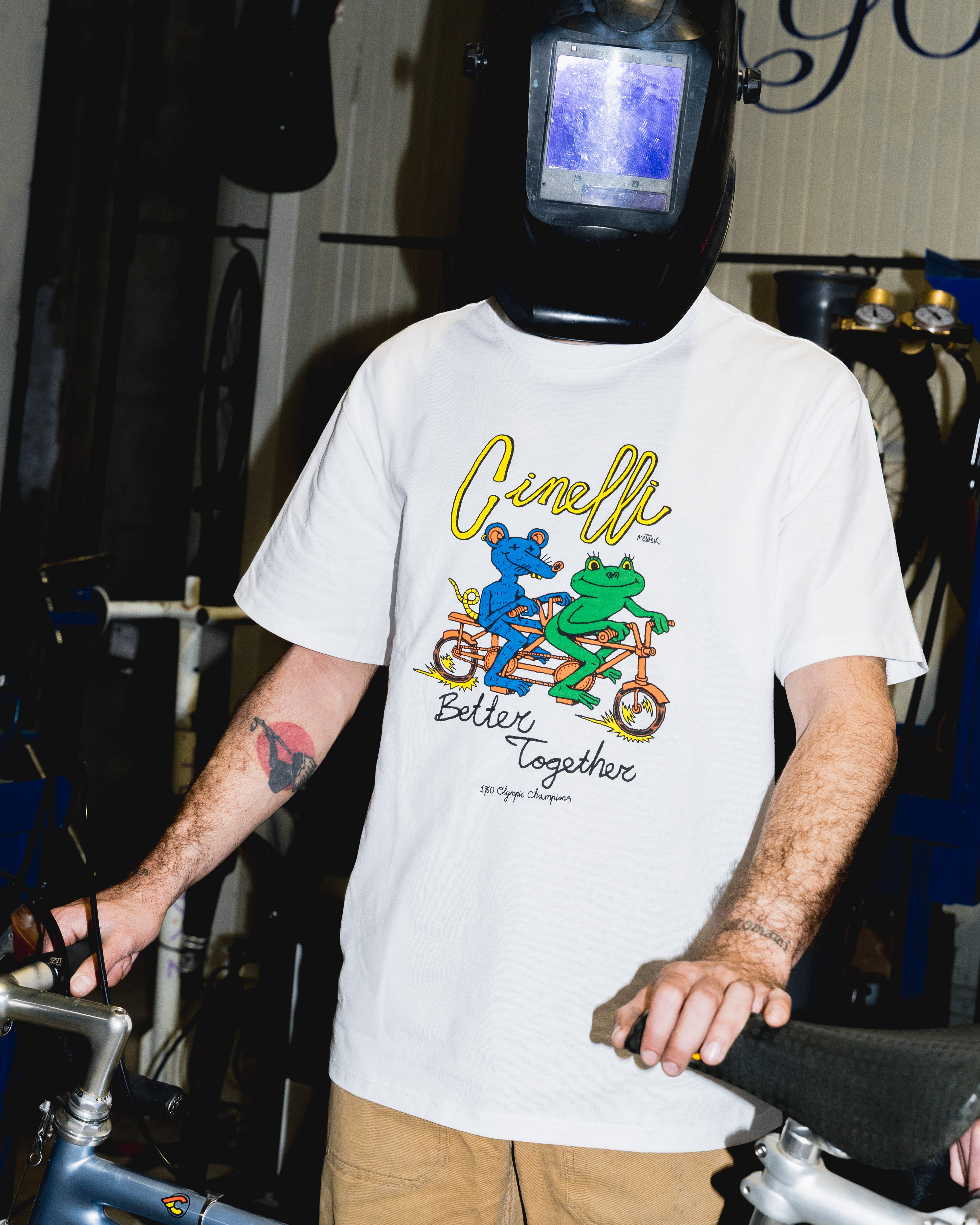 cinelli-melcher-oosterman-better-together-white-t-shirt image 3