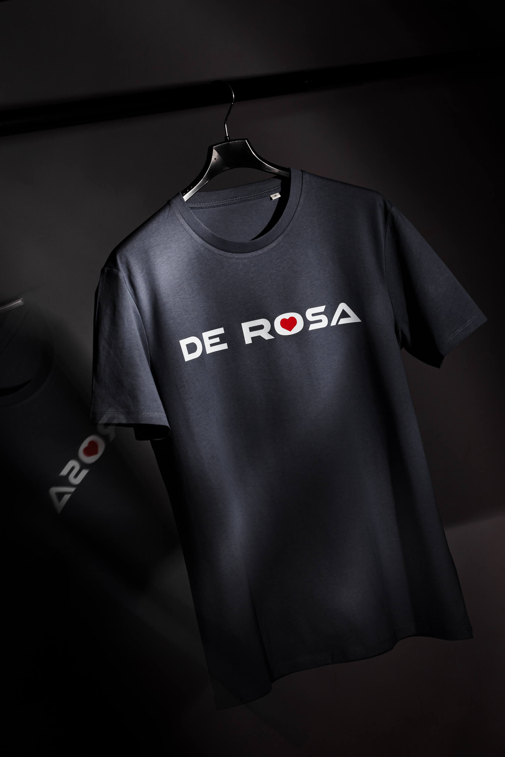de-rosa-t-shirt-logo-coton-bio-regular-fit image 3