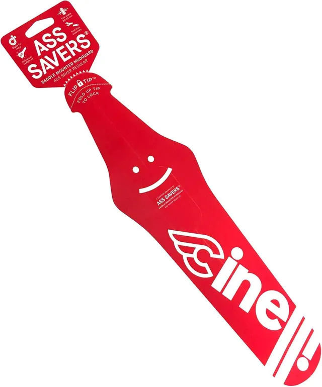 cinelli-x-ass-saver-garde-boue-rouge image 1