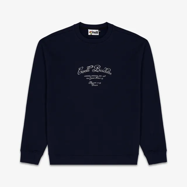 cinelli-crewneck-via-folli-bleu-marine image 1