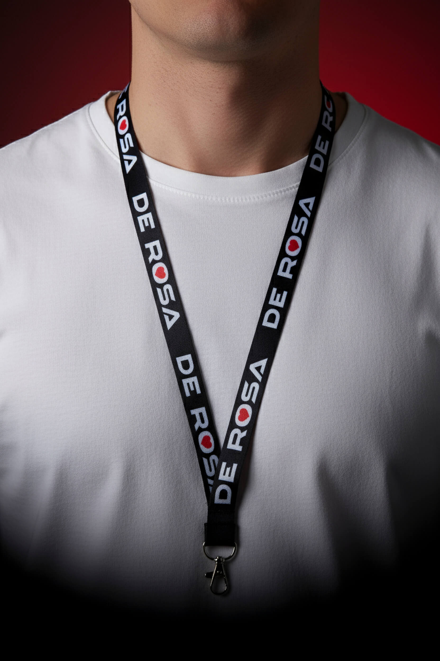 de-rosa-lanyard-tour-de-cou-cl-s-logo-c-ur image 1
