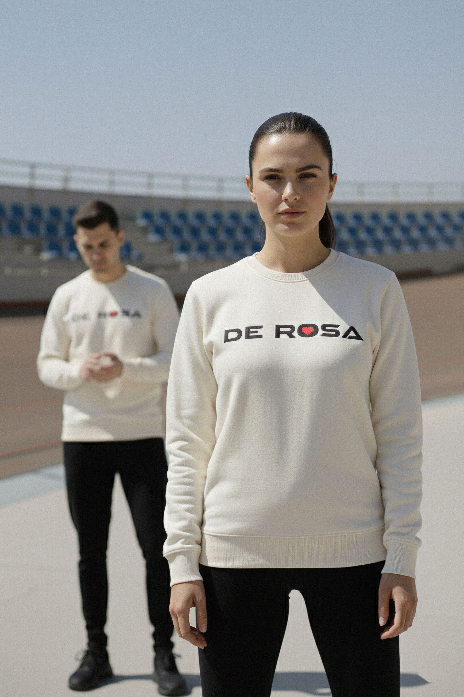 de-rosa-sweatshirt-crewneck-brod-coton-bio image 3