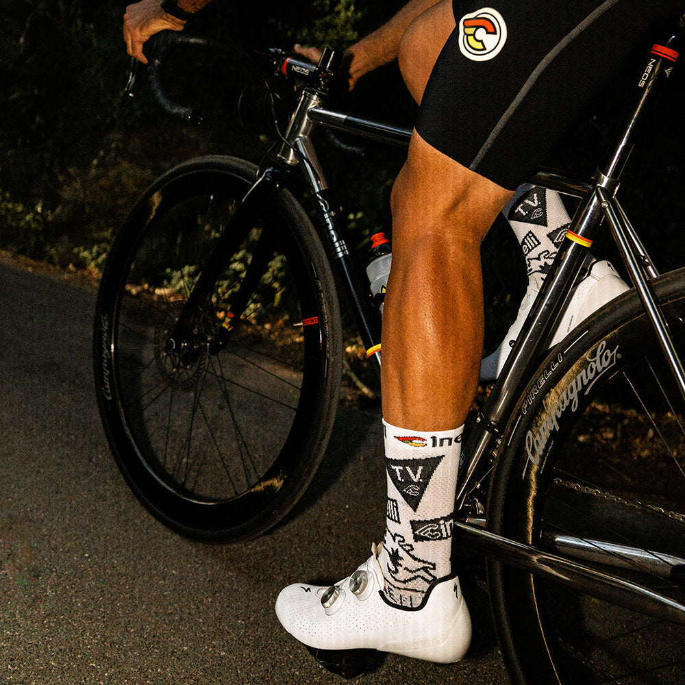 cinelli-tempo-granciclismo-white-chaussettes-cyclisme image 2