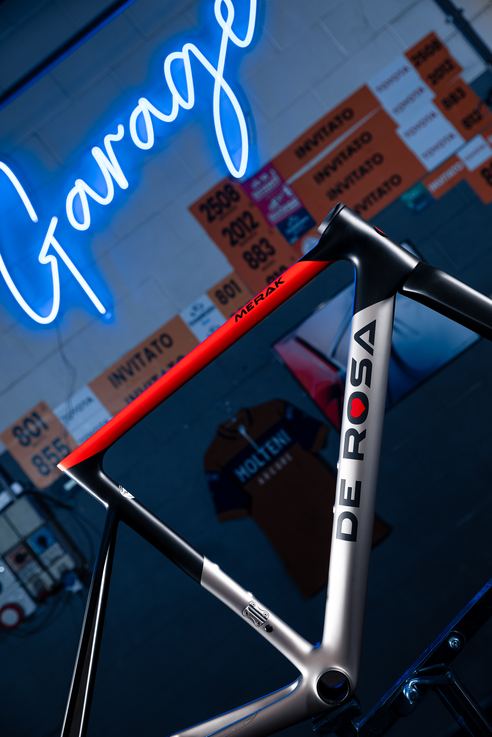 de-rosa-merak-silver-frame-cadre-course-carbone image 4