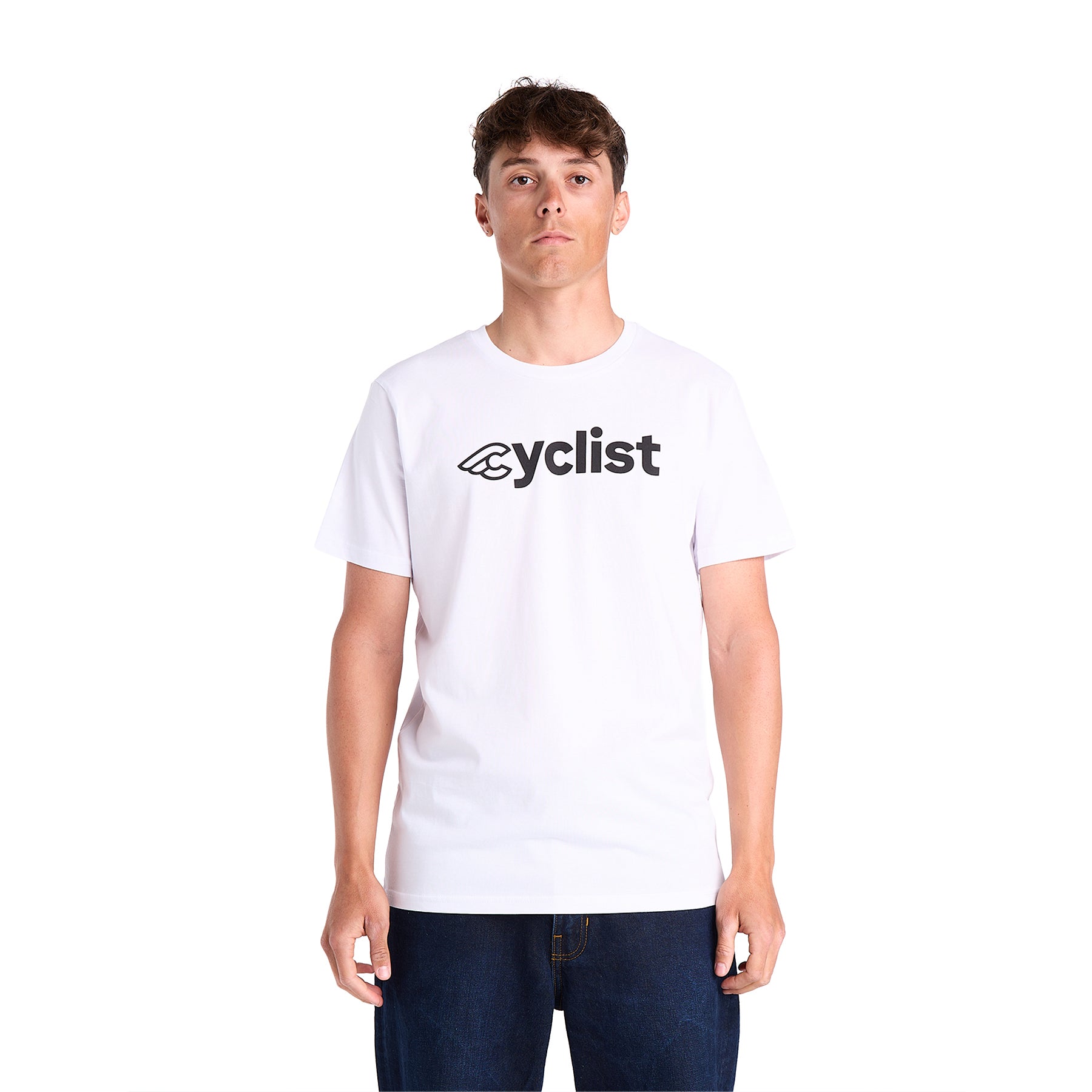 cinelli-cyclist-t-shirt-white image 1