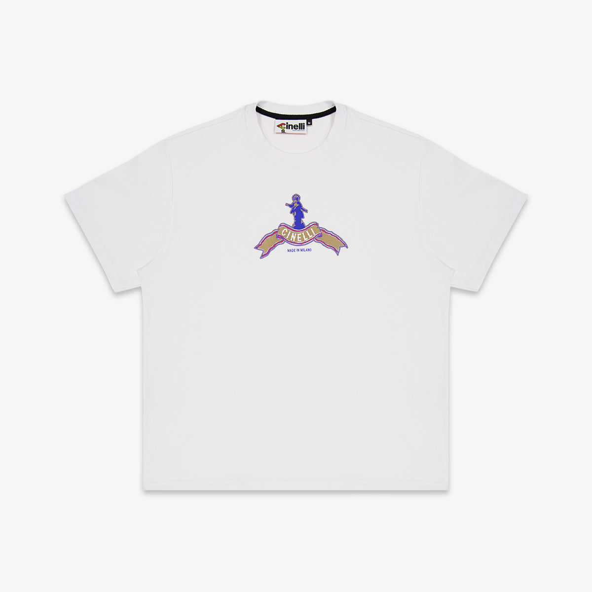 cinelli-madonnina-t-shirt-blanc image 1