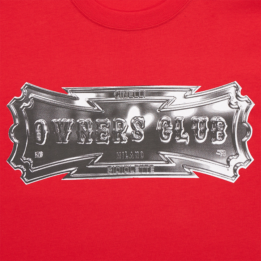 cinelli-t-shirt-owners-club-red-t-shirt-coton-bio image 2