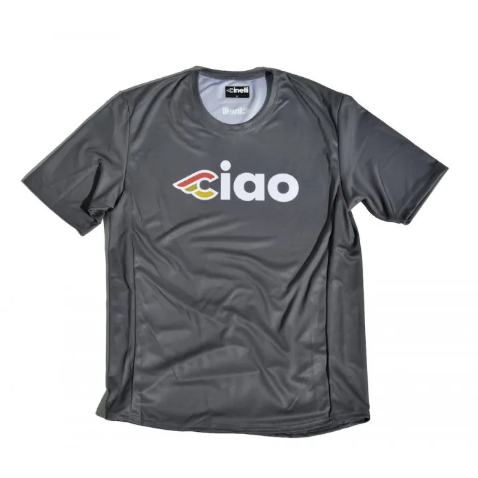 cinelli-tech-tee-ciao-titanium-grey-t-shirt-technique image 1