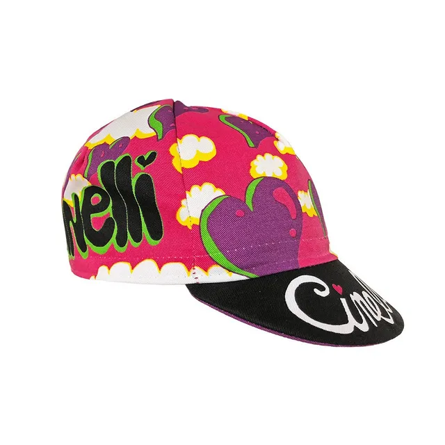 cinelli-art-program-ana-benaroya-heart-cap-casquette-cycliste image 1