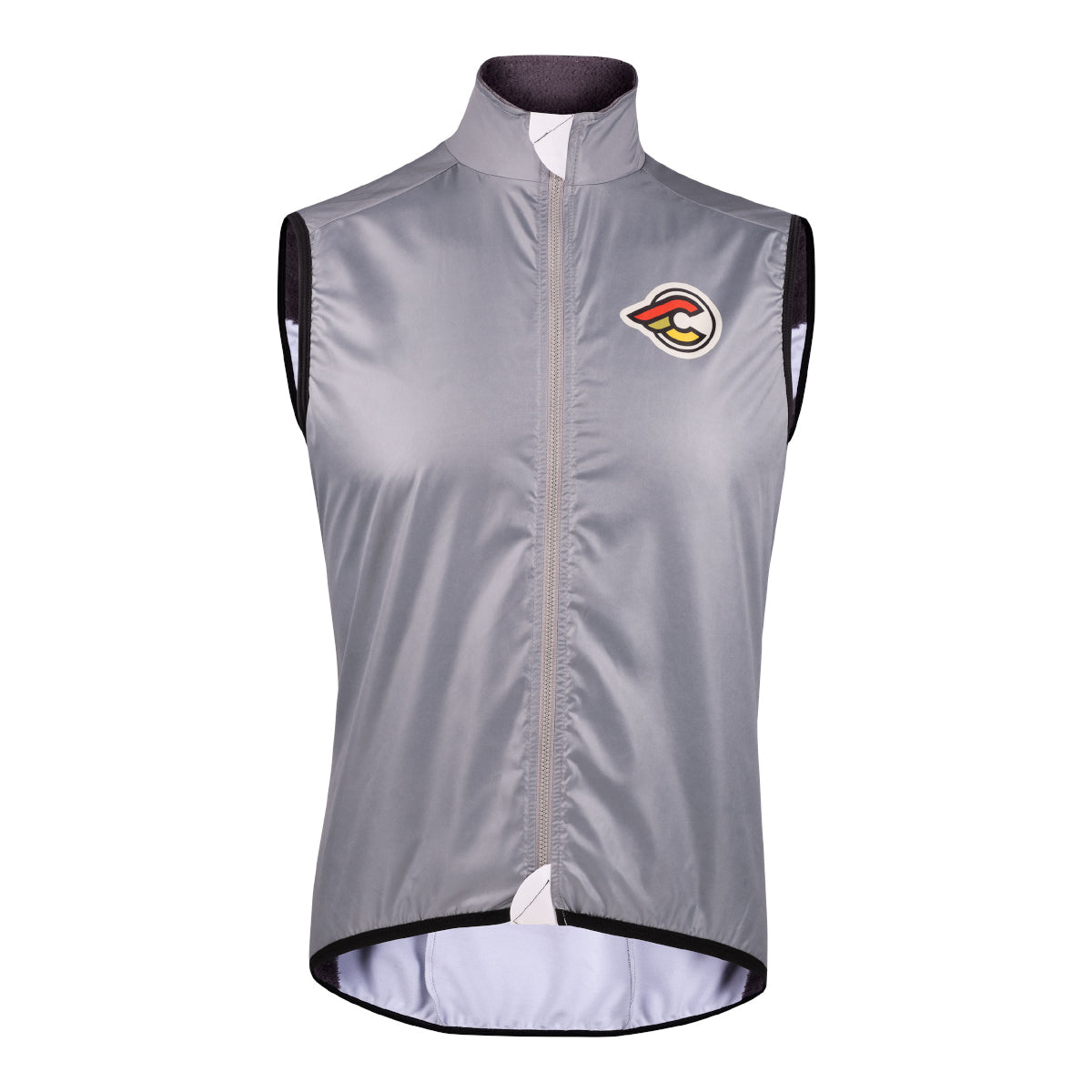 cinelli-tempo-nemo-gilet-hiver-coupe-vent-gris-ciment image 1