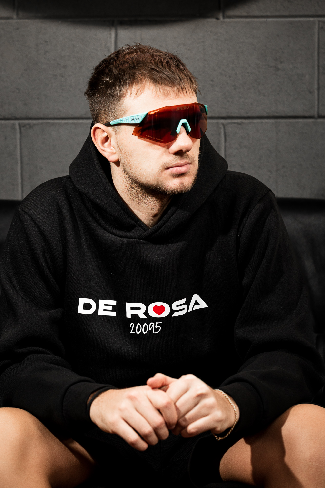 de-rosa-20095-hoodie-sweat-urbain-unisexe-coton image 2