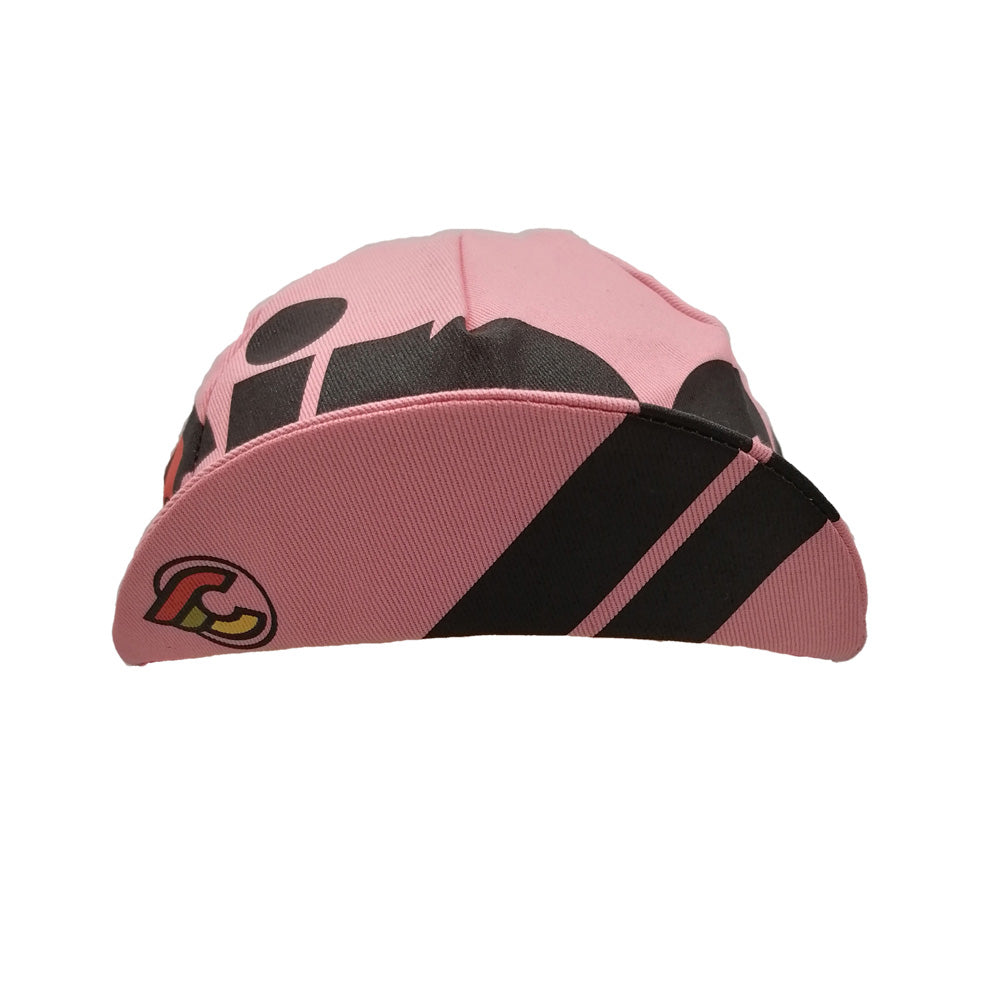 cinelli-nemo-casquette-cycliste-rose image 3