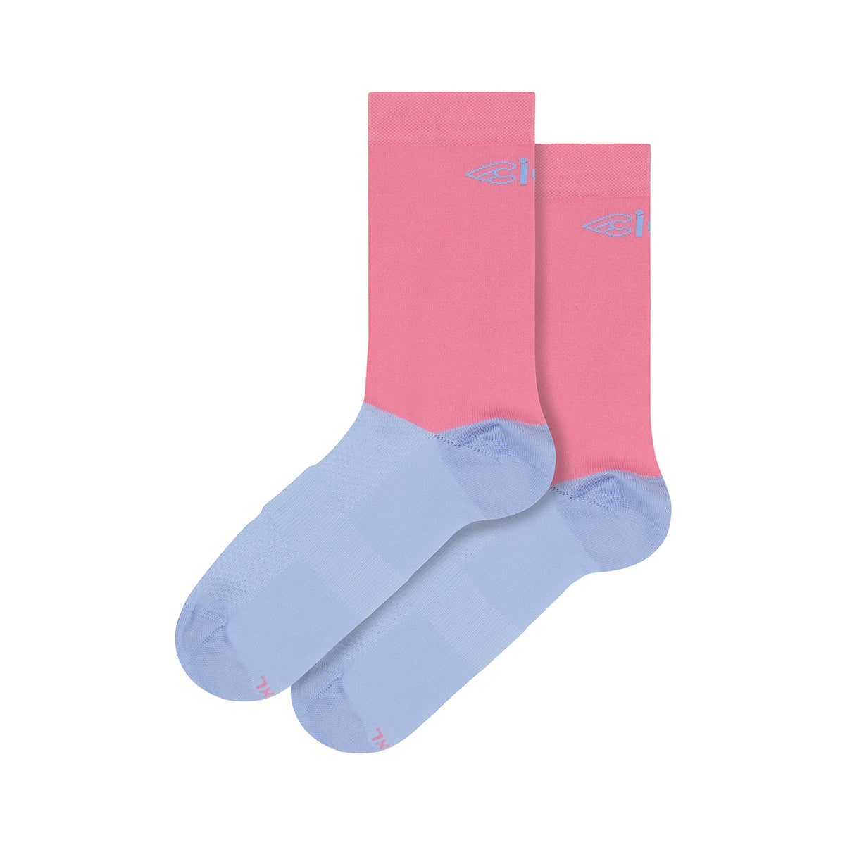 cinelli-chaussettes-ciao-pink-chaussettes-cycliste-15-cm image 2