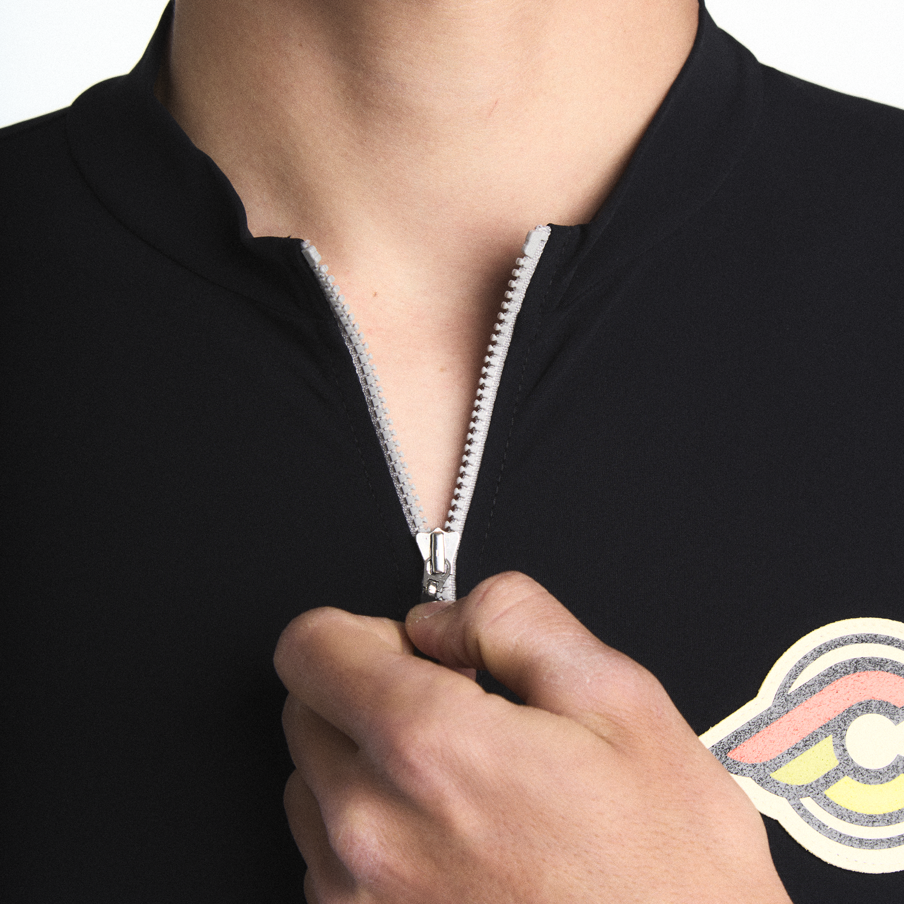 cinelli-supercorsa-maillot-v-lo-noir-et-blanc-homme image 8