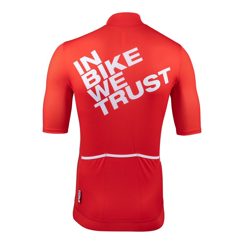 cinelli-tempo-in-bike-we-trust-maillot-mesh-rouge image 2