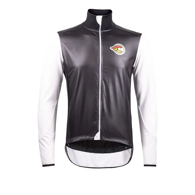 cinelli-supercorsa-veste-hiver-noir-blanc image 1
