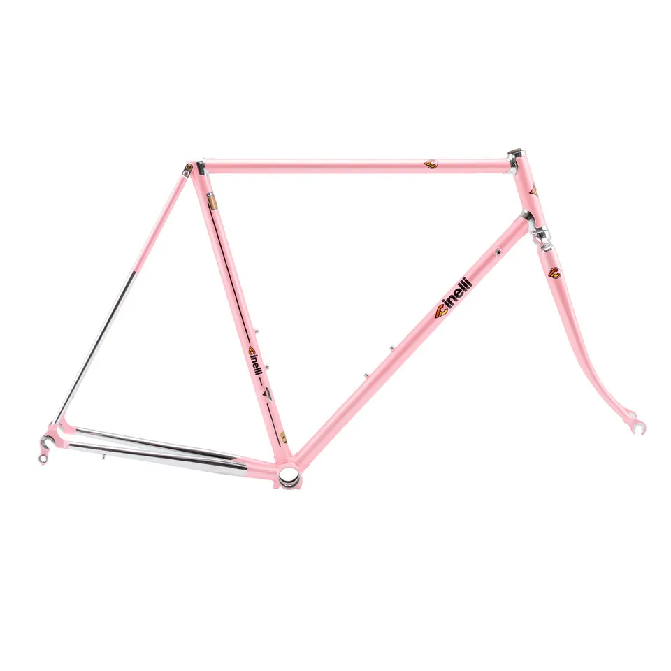 cinelli-supercorsa-pink-v-lo-route-acier-dition-limit-e image 1