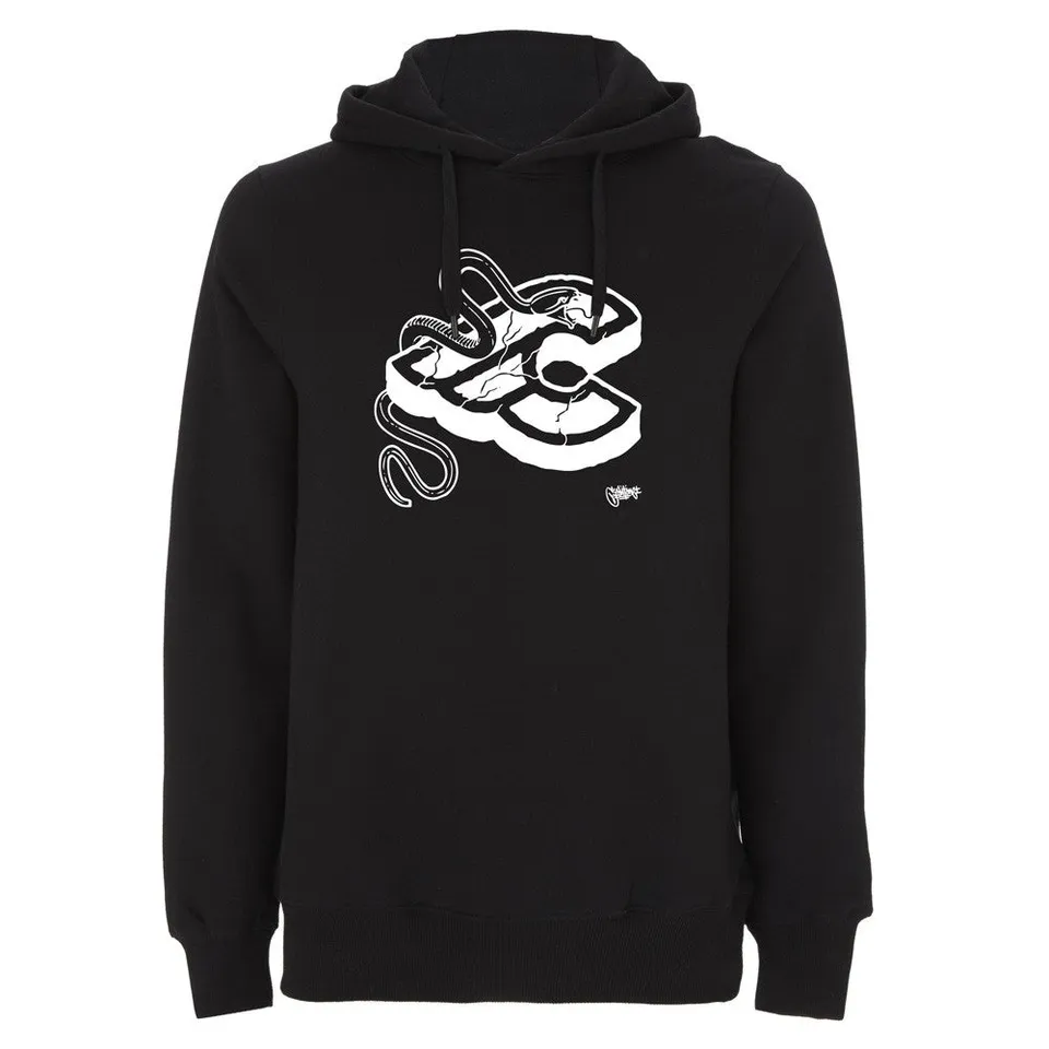 cinelli-mike-giant-black-hoodie-sweat-capuche-noir-art-program image 1